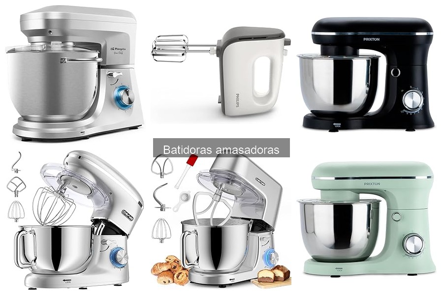 Cómo elegir la mejor batidora amasadora para tu cocina