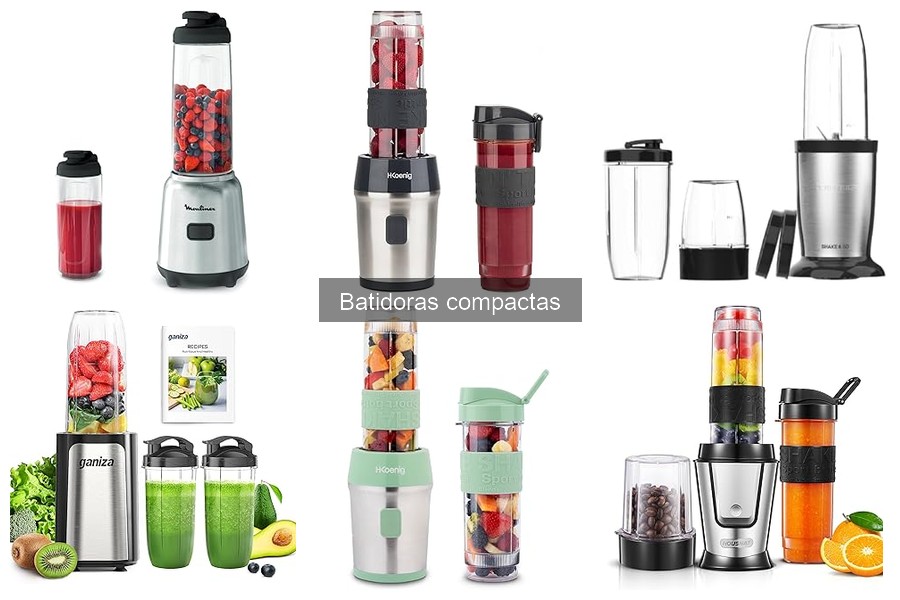 Cómo elegir la mejor batidora compacta: guía útil