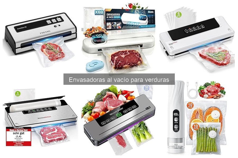 Cómo elegir la mejor envasadora al vacío para verduras