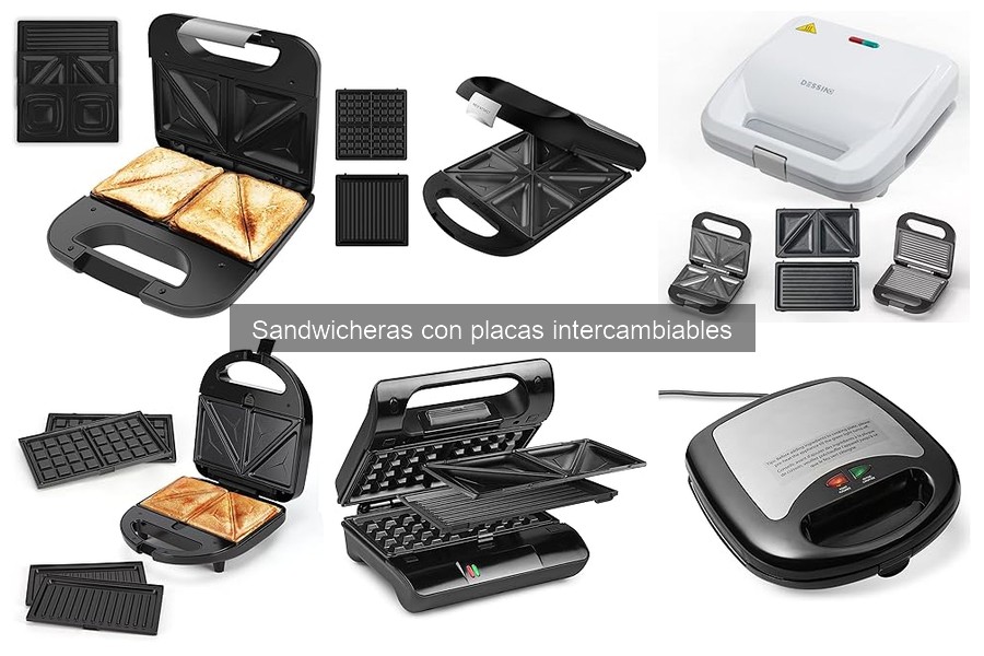 Cómo elegir la mejor sandwicera con placas intercambiables