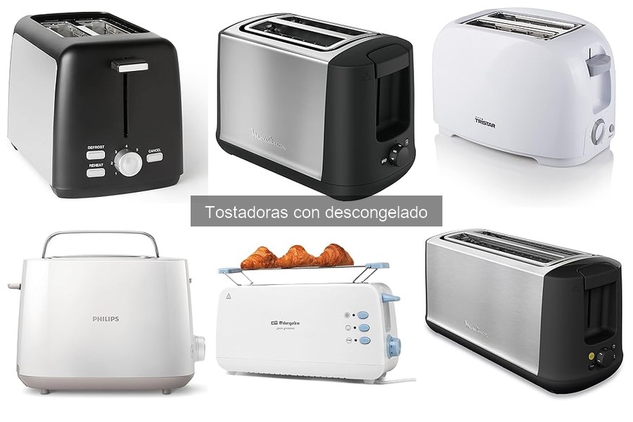 Cómo elegir la mejor tostadora con descongelado en 2023