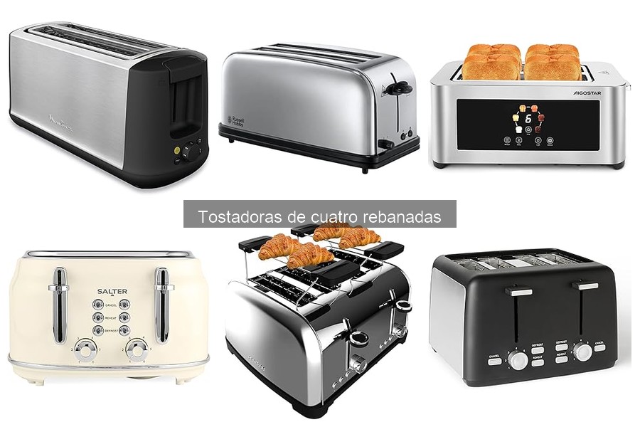Cómo elegir la mejor tostadora de cuatro rebanadas
