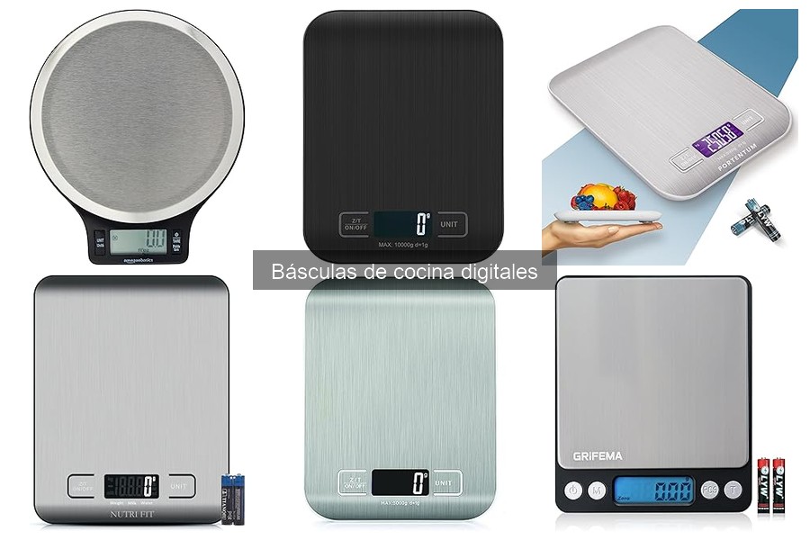 Cómo funcionan las básculas de cocina digitales: Guía completa