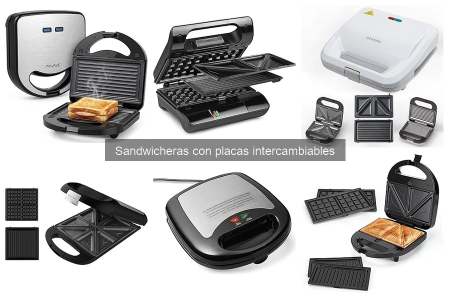 Cómo limpiar y mantener tu sandwicera con placas intercambiables