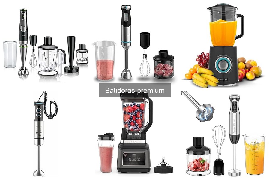 Cómo mantener y cuidar tu batidora premium