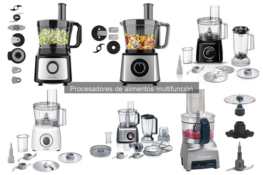 Cómo preparar purés y sopas con un procesador multifunción