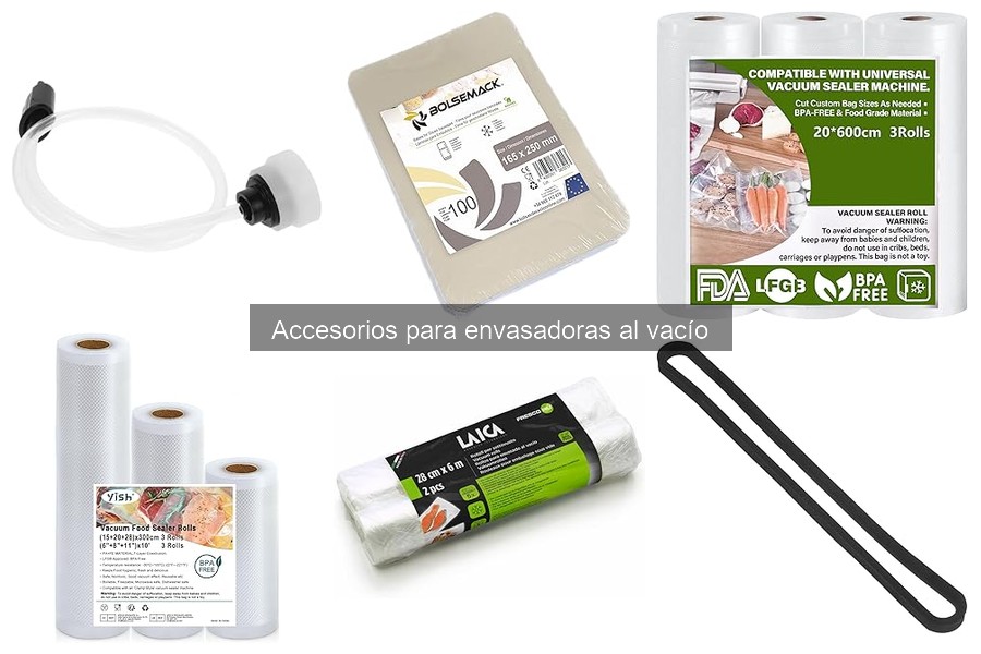 Cómo usar accesorios para envasadoras al vacío (Guía)