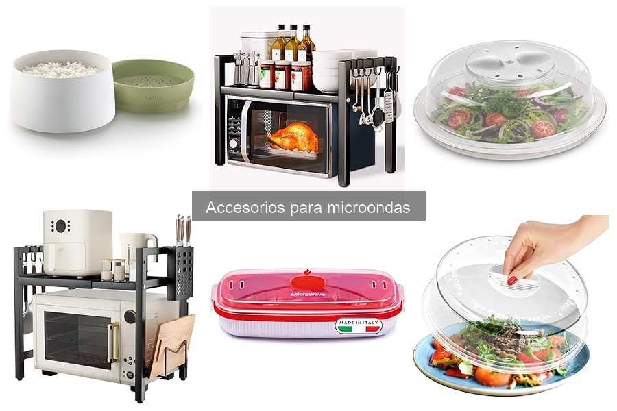 Cómo usar accesorios para microondas de forma correcta