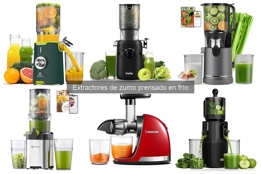 Cómo usar correctamente un extractor de zumo prensado en frío