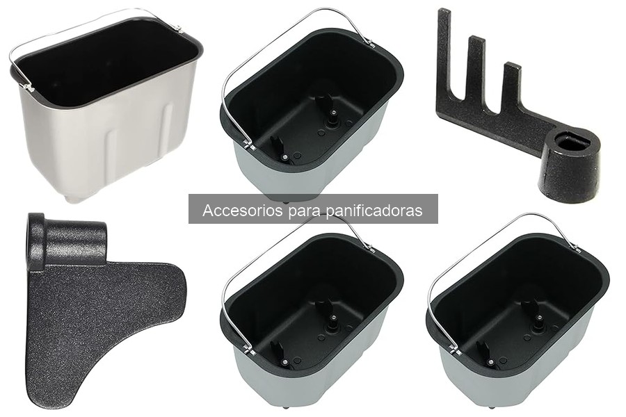 Cómo usar los accesorios de tu panificadora correctamente