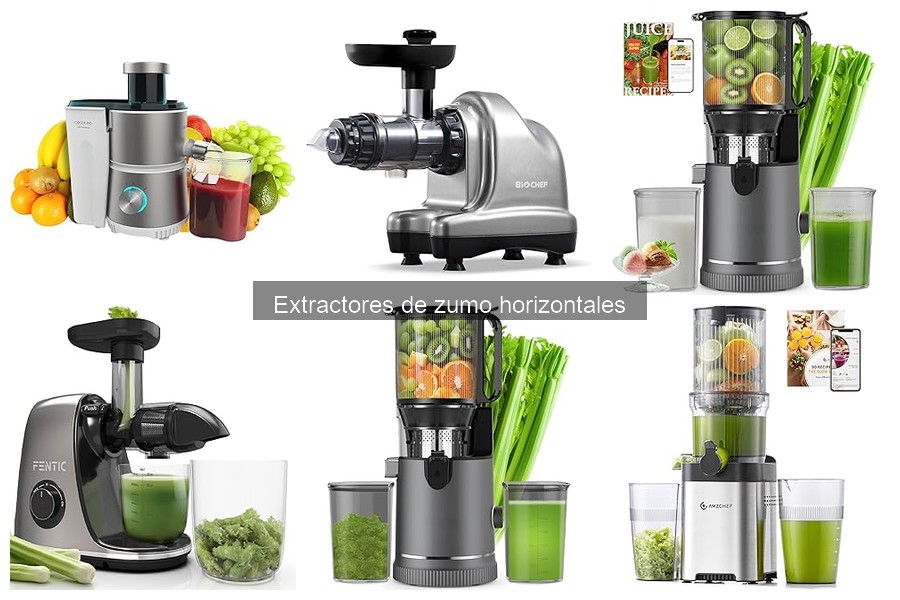Cómo usar un extractor de zumo horizontal correctamente