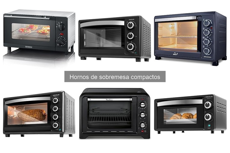 Cómo usar un horno de sobremesa compacto correctamente
