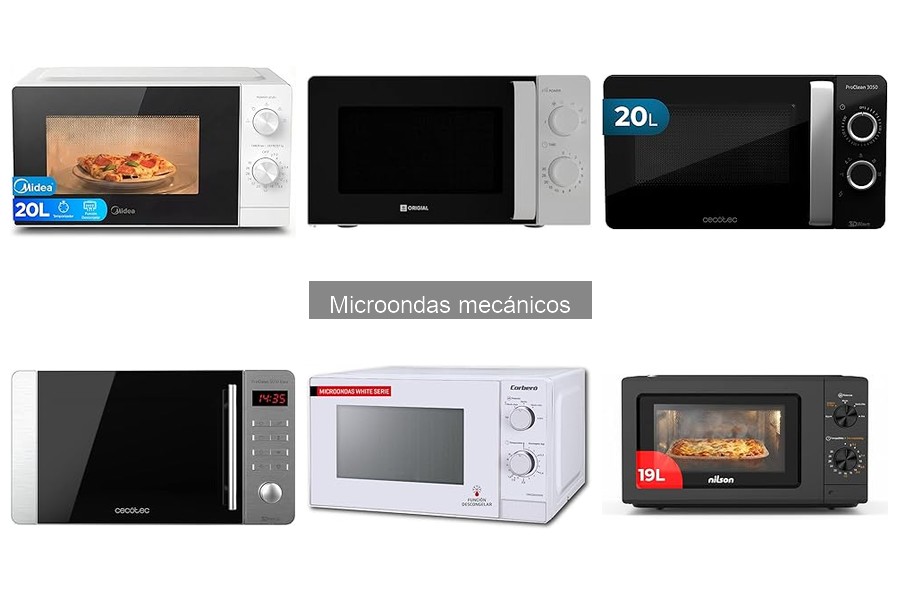 Cómo usar un microondas mecánico: guía práctica