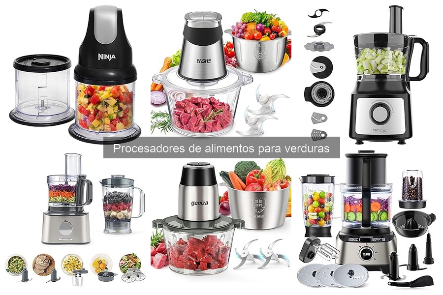 Cómo Usar un Procesador de Alimentos para Verduras