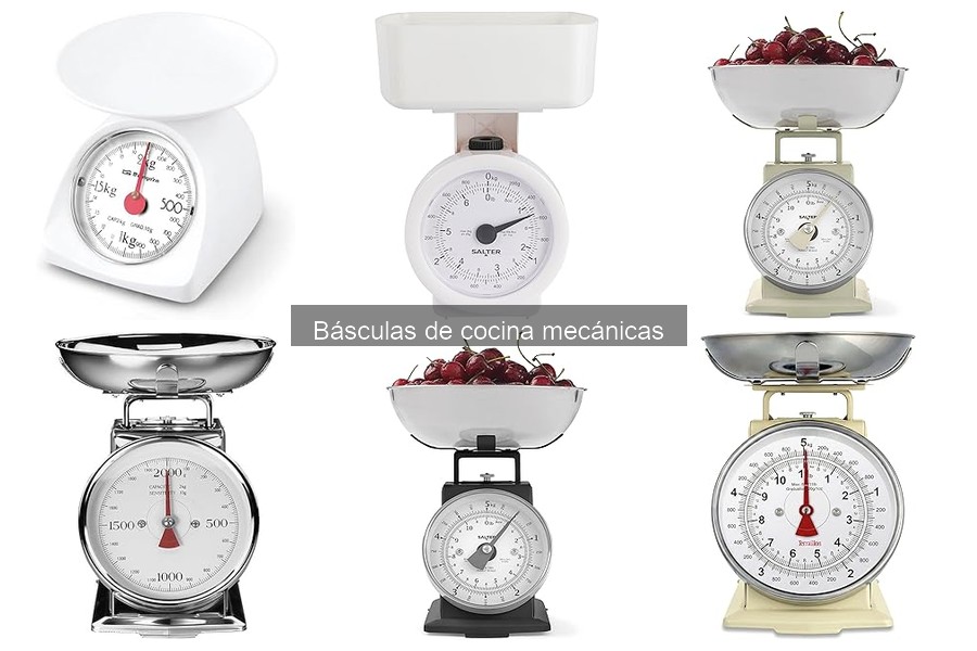 Cómo usar una báscula de cocina mecánica correctamente