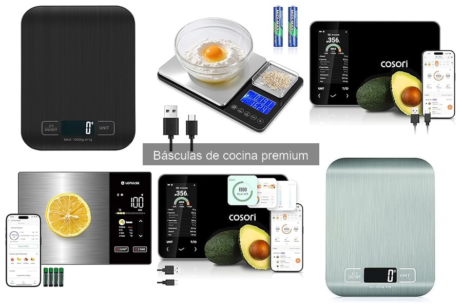 Cómo usar una báscula de cocina premium correctamente