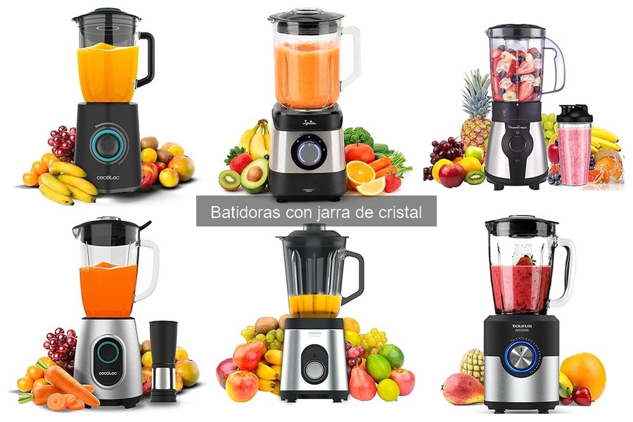 Cómo usar una batidora con jarra de cristal: Guía práctica
