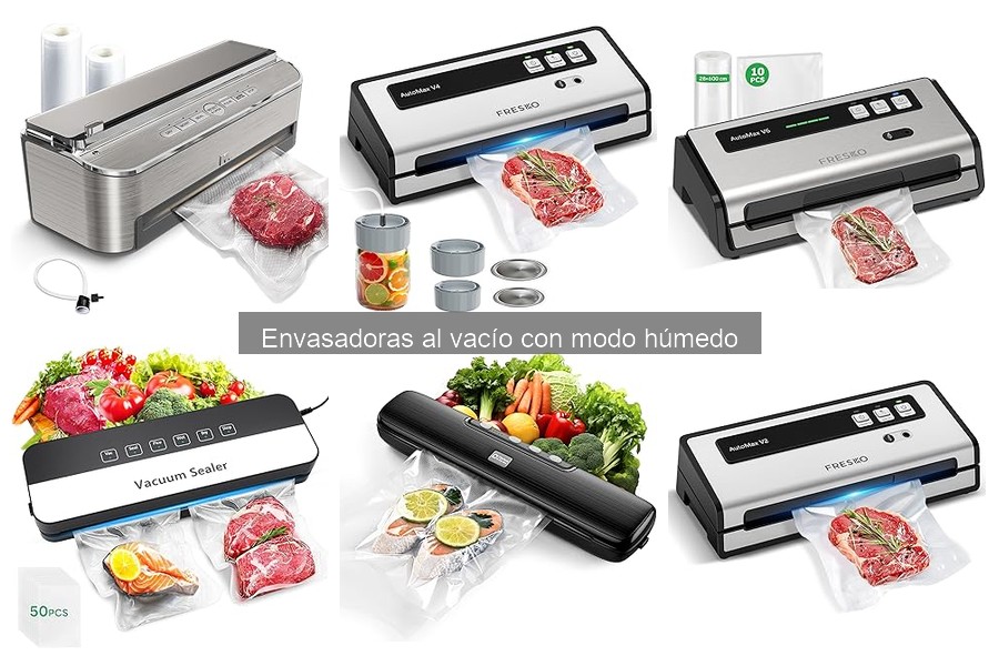 Cómo usar una envasadora al vacío con modo húmedo de forma efectiva