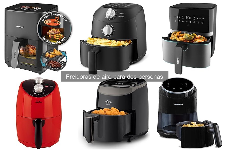 Cómo usar una freidora de aire para recetas para dos personas