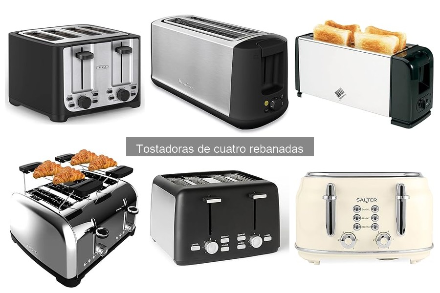 Cómo utilizar correctamente tu tostadora de cuatro rebanadas