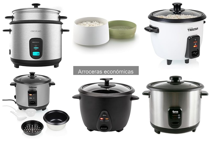 Cómo utilizar correctamente una arrocera económica