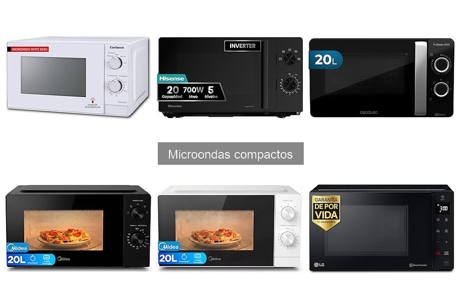 Cómo utilizar un microondas compacto de forma efectiva