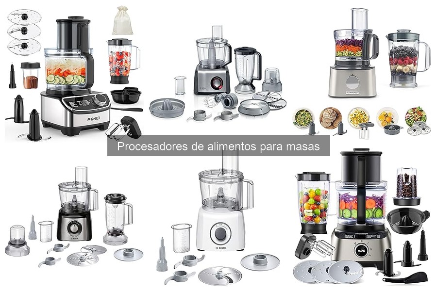 Cómo utilizar un procesador de alimentos para masas
