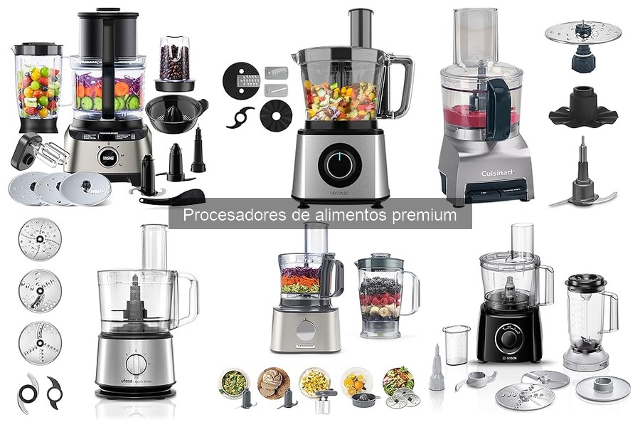 Cómo utilizar un procesador de alimentos premium | Guía práctica