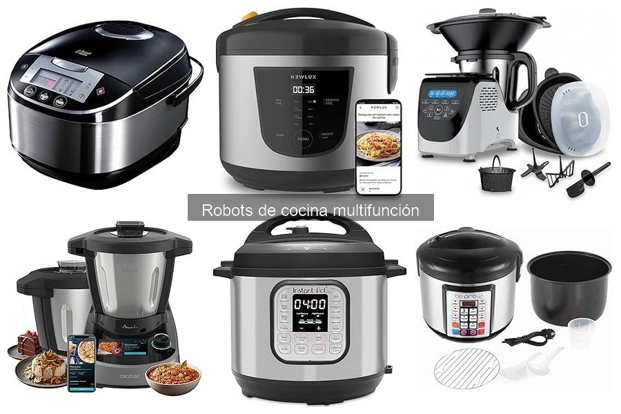 Comparativa 2023 de Robots de Cocina Multifunción
