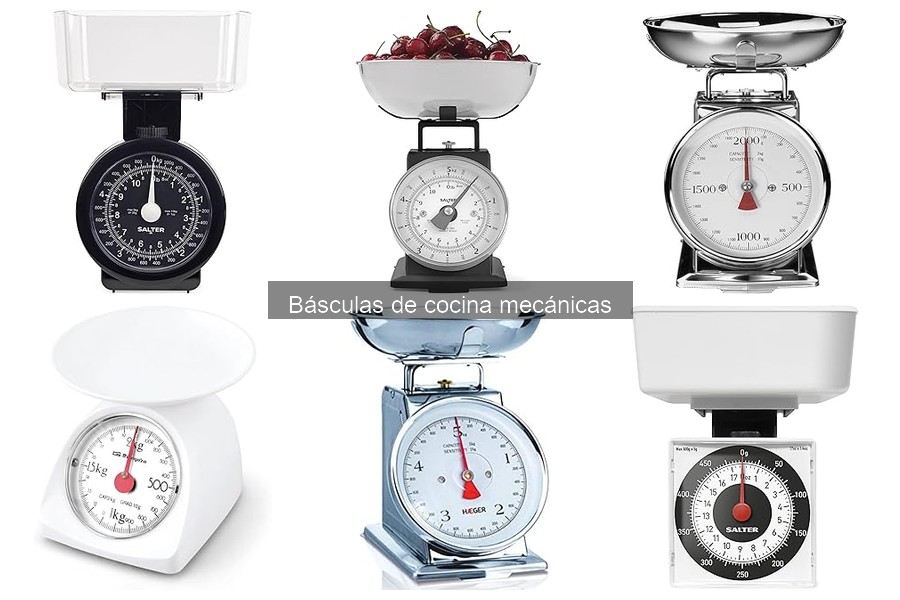 Comparativa: Básculas de cocina mecánicas vs digitales