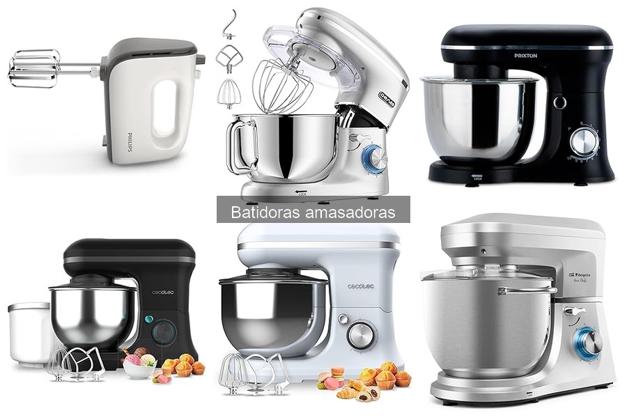 Comparativa: Batidoras Amasadoras vs Batidoras de Mano