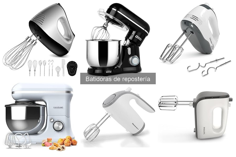 Comparativa: Batidoras de repostería vs. Batidoras de mano
