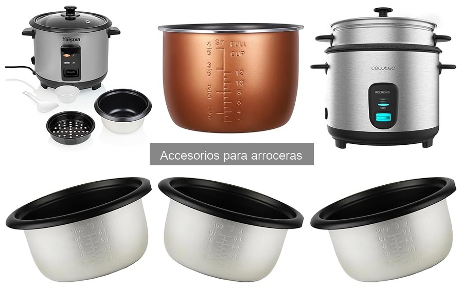 Comparativa de accesorios para arroceras: Mejores opciones