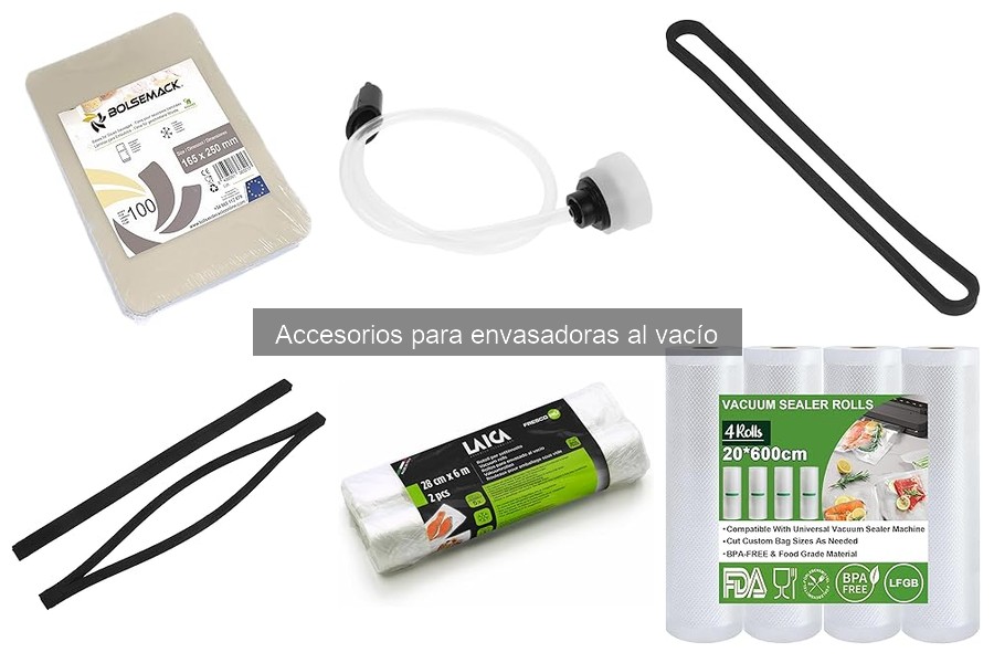 Comparativa de Accesorios para Envasadoras al Vacío