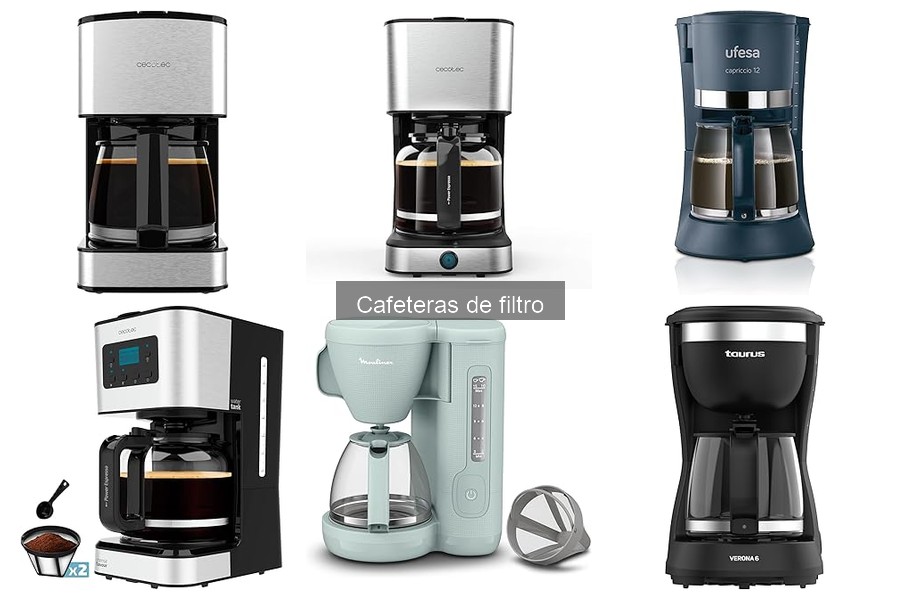Comparativa de Cafeteras de Filtro y Otros Tipos de Cafeteras