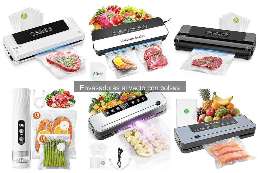 Comparativa de Envasadoras al Vacío con Bolsas