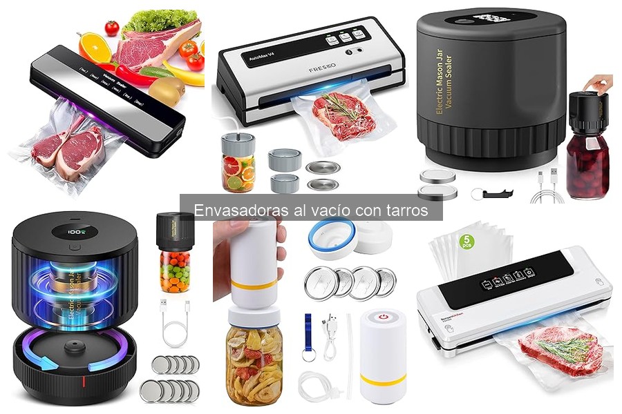 Comparativa de Envasadoras al Vacío con Tarros