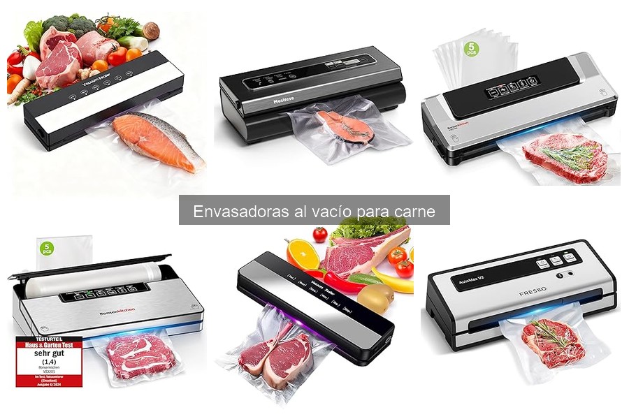Comparativa de Envasadoras al Vacío para Carne: Mejores Marcas