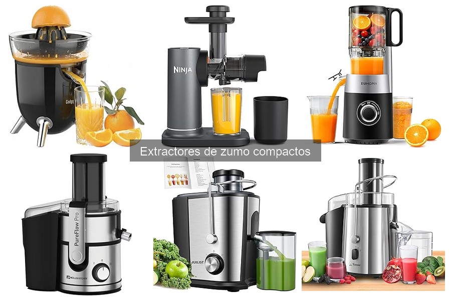 ** Comparativa de Extractores de Zumo Compactos 2023