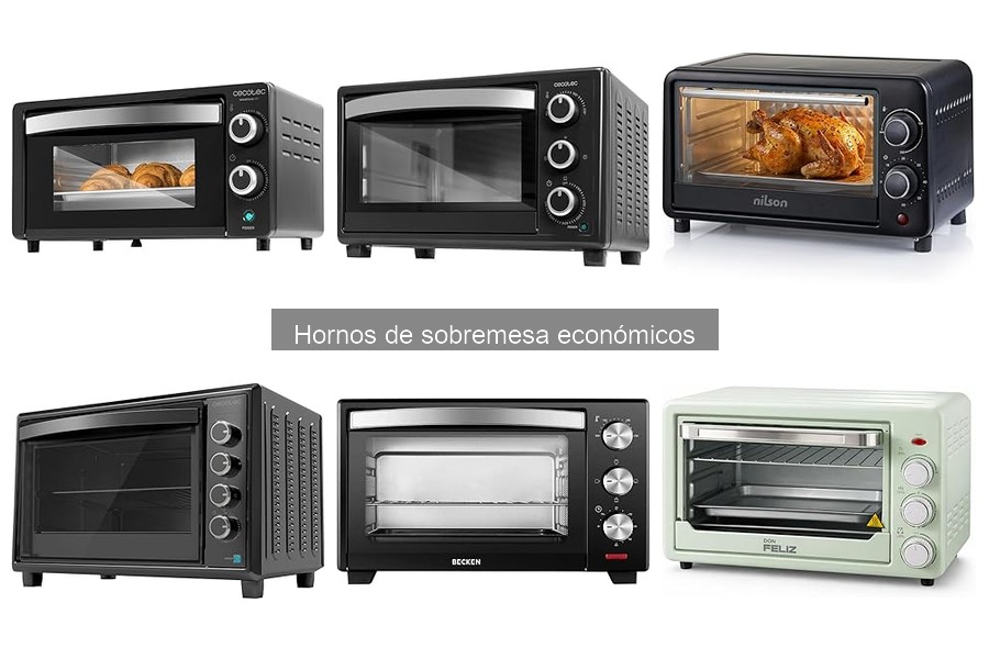Comparativa de Hornos de Sobremesa Económicos: Cecotec vs Don Feliz
