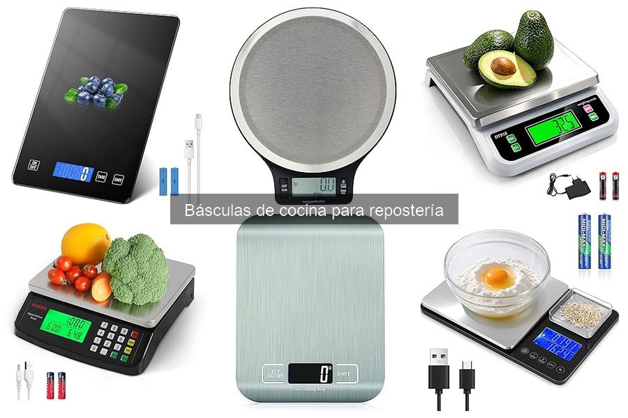 Comparativa de las Mejores Básculas de Cocina para Repostería