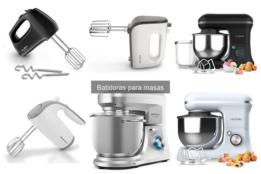 Comparativa de las Mejores Batidoras para Masas en 2023