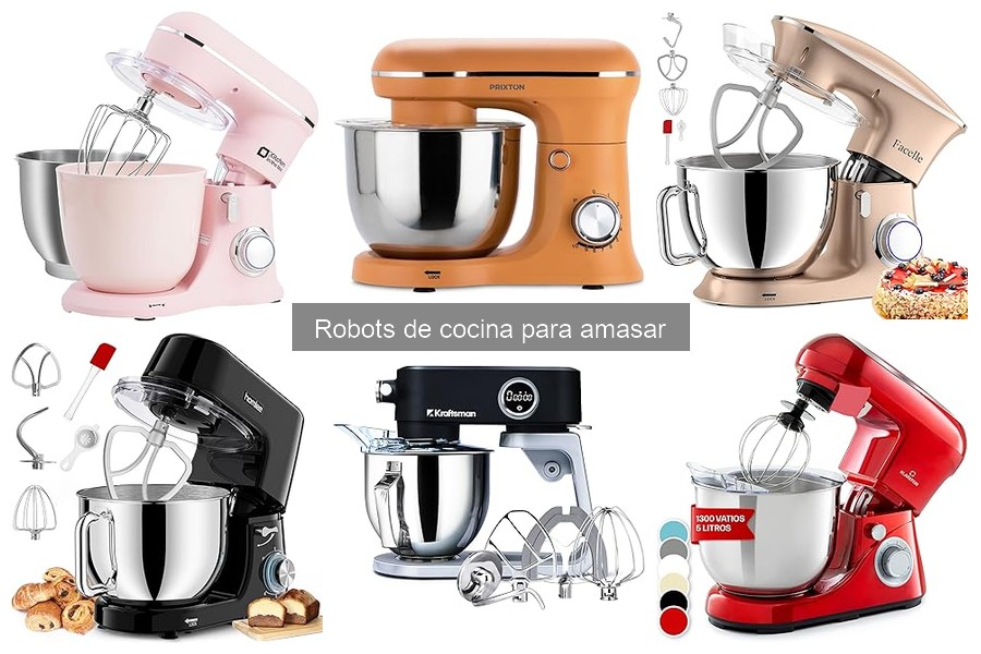 Comparativa de las Mejores Marcas de Robots de Cocina para Amasar