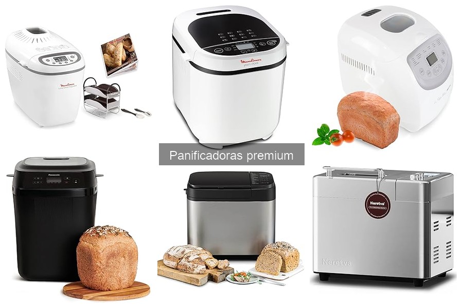 Comparativa de las mejores panificadoras premium 2023