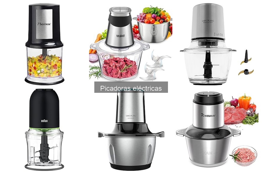 Comparativa de las Mejores Picadoras Eléctricas del Mercado