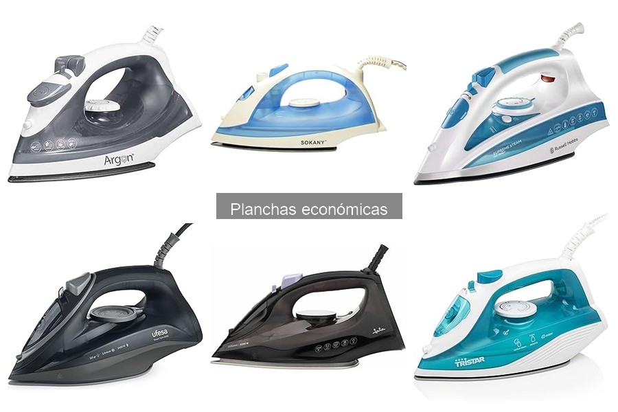 Comparativa de las mejores planchas económicas en 2023
