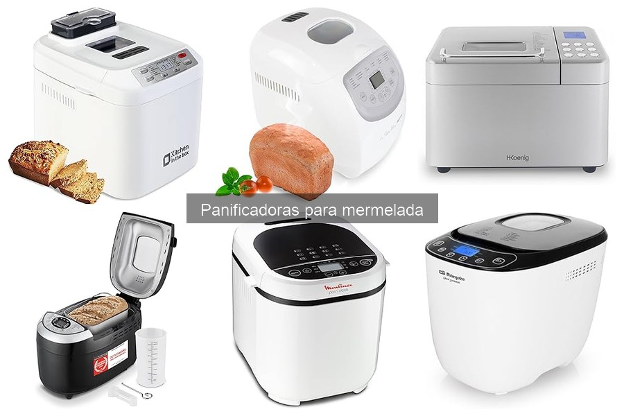 Comparativa de marcas de panificadoras para mermelada