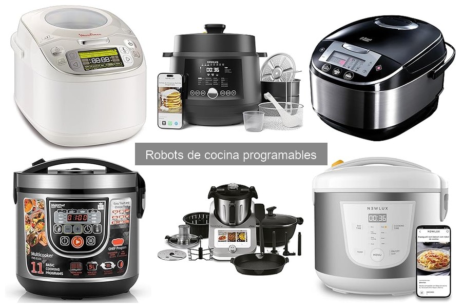 Comparativa de Mejores Robots de Cocina Programables