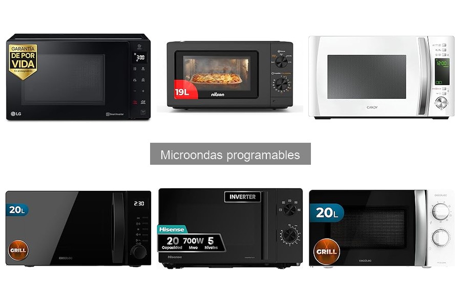 Comparativa de Microondas Programables: Mejores Marcas y Modelos