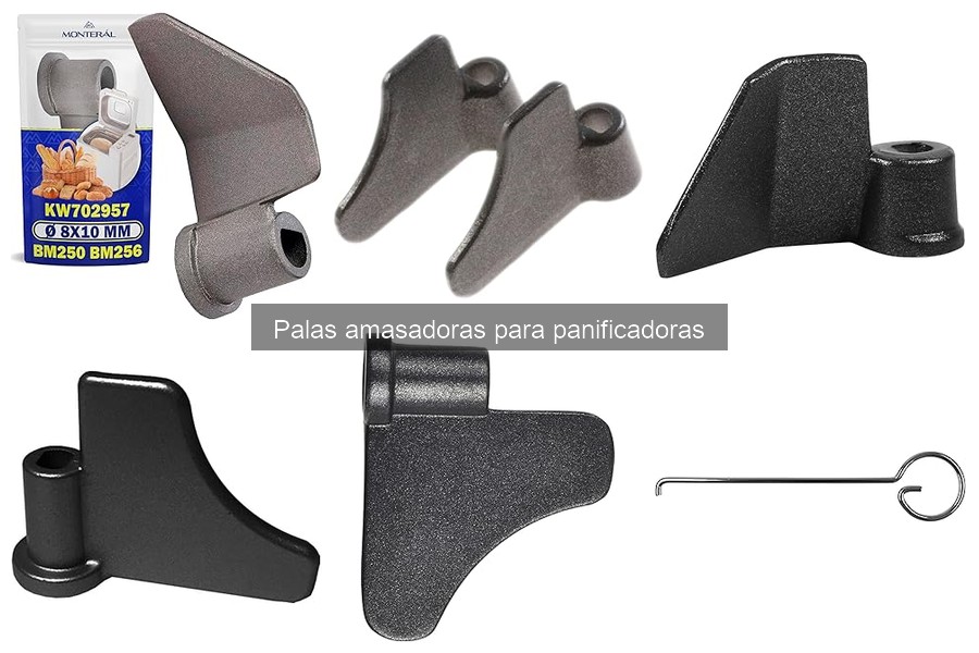 Comparativa de palas amasadoras para panificadoras